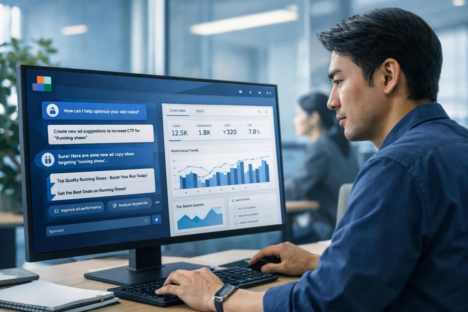 microsoftはmicrosoft advertisingにai機能を統合し、検索広告の自動化と効率化を大幅に強化しました。これにより広告運用の最適化が可能に。