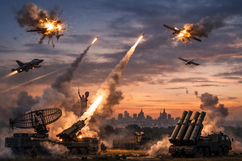 ウクライナはキーウ上空で複数のロシア製ドローンを迎撃したと発表しました。最新の防衛状況と影響について詳しく解説します。