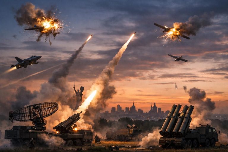 ウクライナはキーウ上空で複数のロシア製ドローンを迎撃したと発表しました。最新の防衛状況と影響について詳しく解説します。
