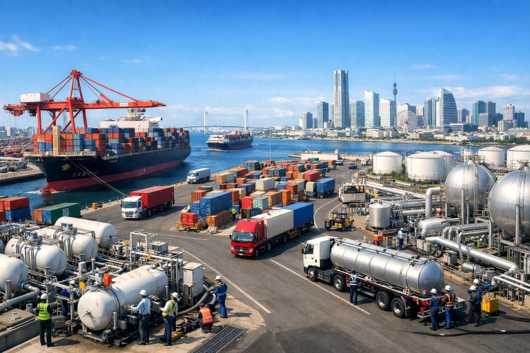 日本政府はエネルギー供給の物流停滞が数日以内に解消されると予測しており、安定したエネルギー供給の回復に向けて取り組んでいます。