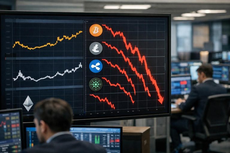 アルトコインが主要銘柄よりも大幅に価格を下げ、市場の動向に注目が集まっています。最新の相場情報と分析をチェックしましょう。