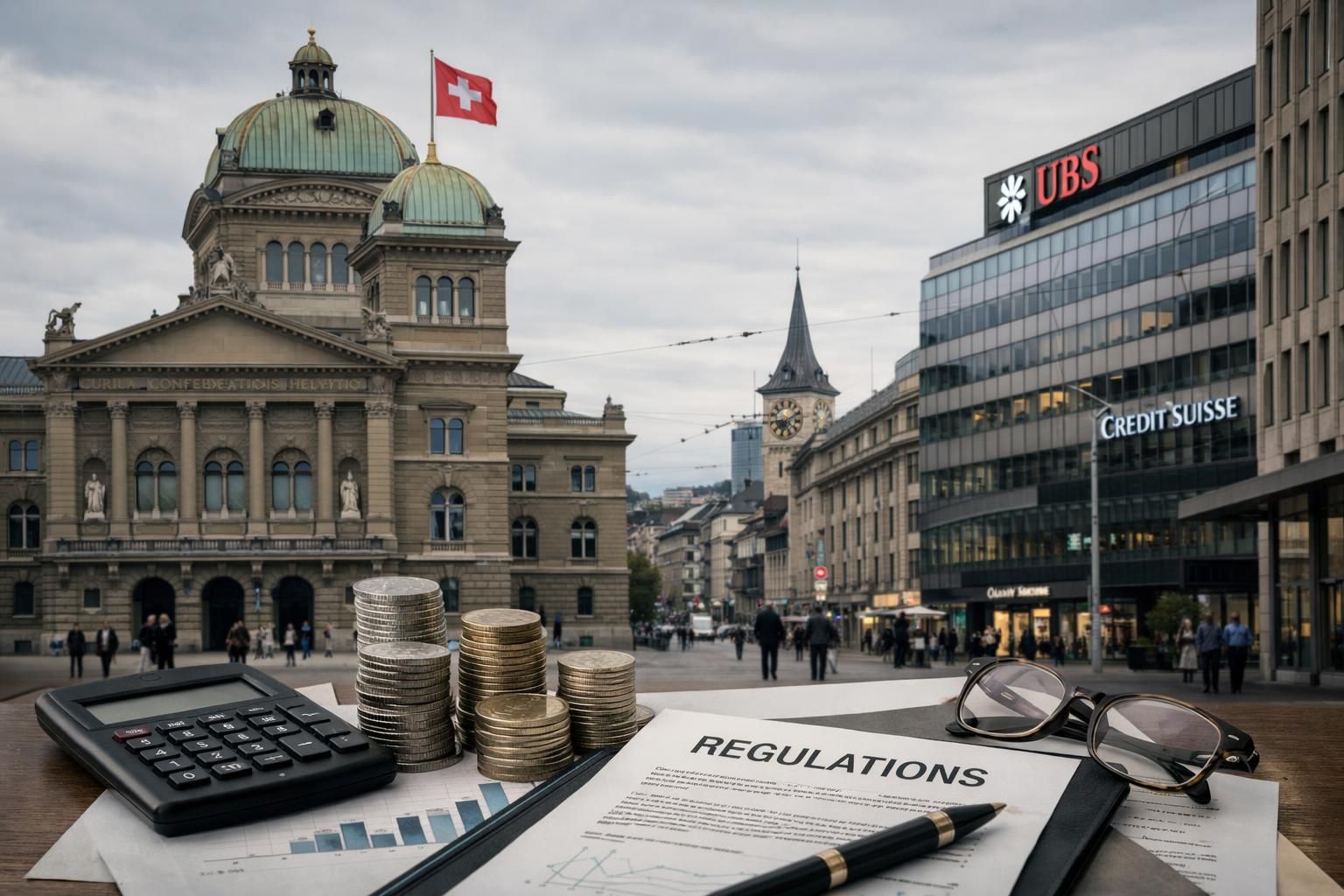 スイスは銀行規制の強化に向けた新たな枠組みを見直し、金融安定性と透明性の向上を目指しています。