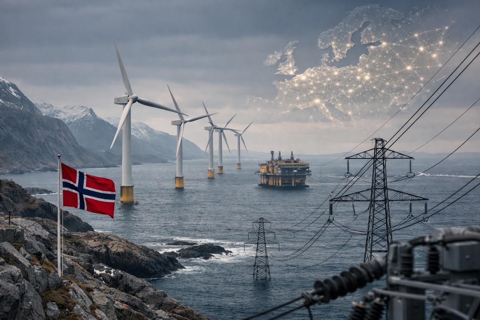 ノルウェーは欧州市場のエネルギー需要に対応するため、供給調整を実施しています。持続可能で安定したエネルギー供給を目指した最新の取り組みについてご紹介します。