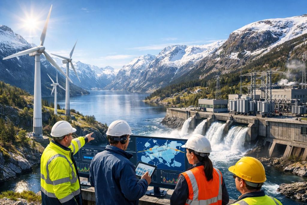 ノルウェーは欧州のエネルギー需要に応じて供給を調整し、安定したエネルギー供給を目指しています。