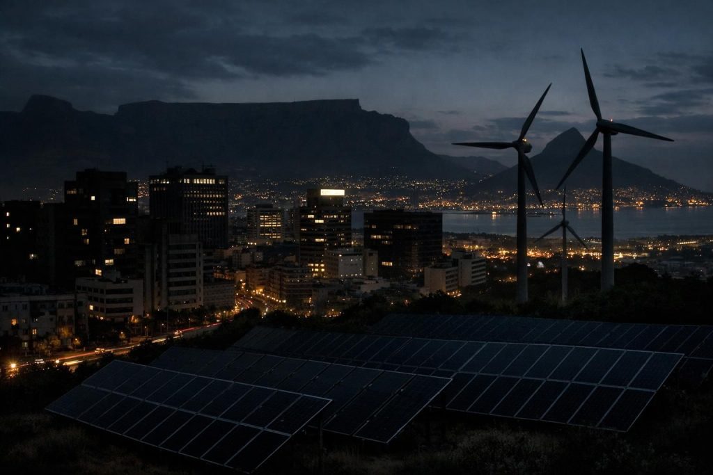 南アフリカは深刻な停電問題を受け、持続可能なエネルギー政策の見直しを検討中。安定供給と環境保護を両立させる新戦略に注目。