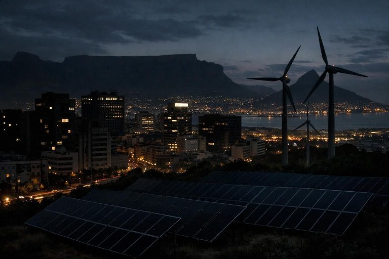 南アフリカは深刻な停電問題を受け、持続可能なエネルギー政策の見直しを検討中。安定供給と環境保護を両立させる新戦略に注目。