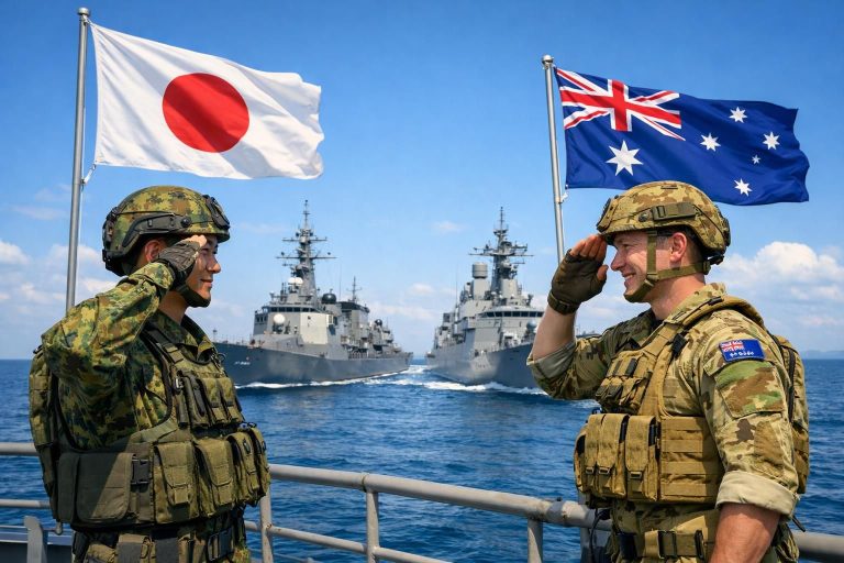 日本とオーストラリアの防衛協力が新たな段階に入り、両国の安全保障と地域の安定に向けた連携が強化されます。